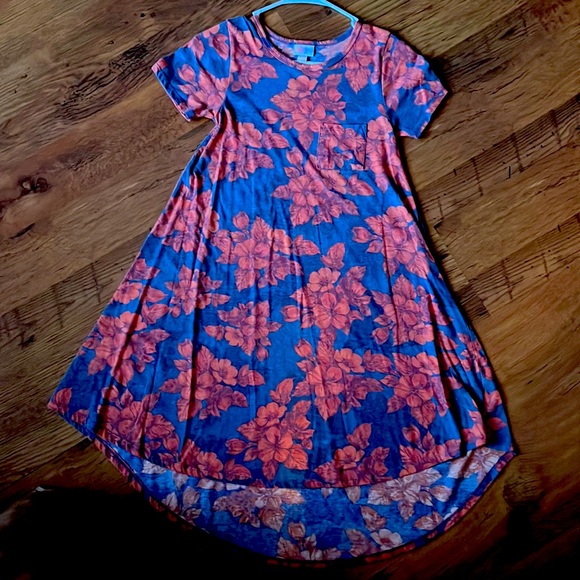 New Lularoe Carly Dress size XXS T-shirt material - Picture 1 of 2